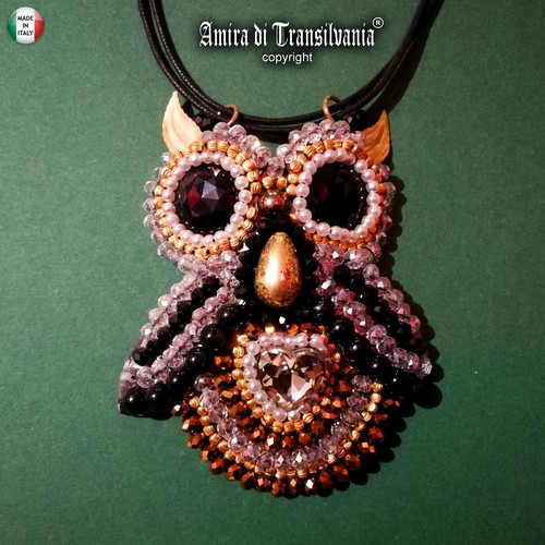 Owl crystals rhinestone - rhinestone, owls