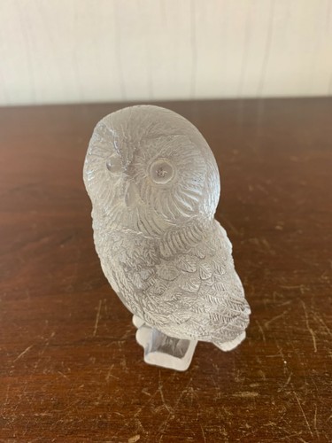 Gufo cristallo lalique o - gufo,