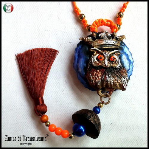 Owl pendant jewelry magic - owl,
